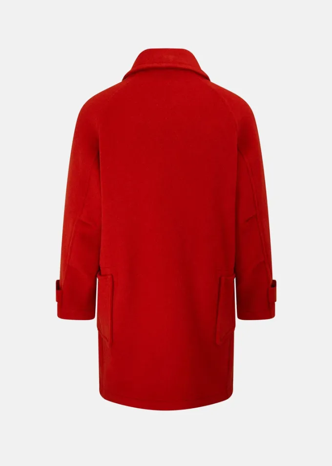 Duffle Coats*Gloverall Admiral Duffle Coat Red
