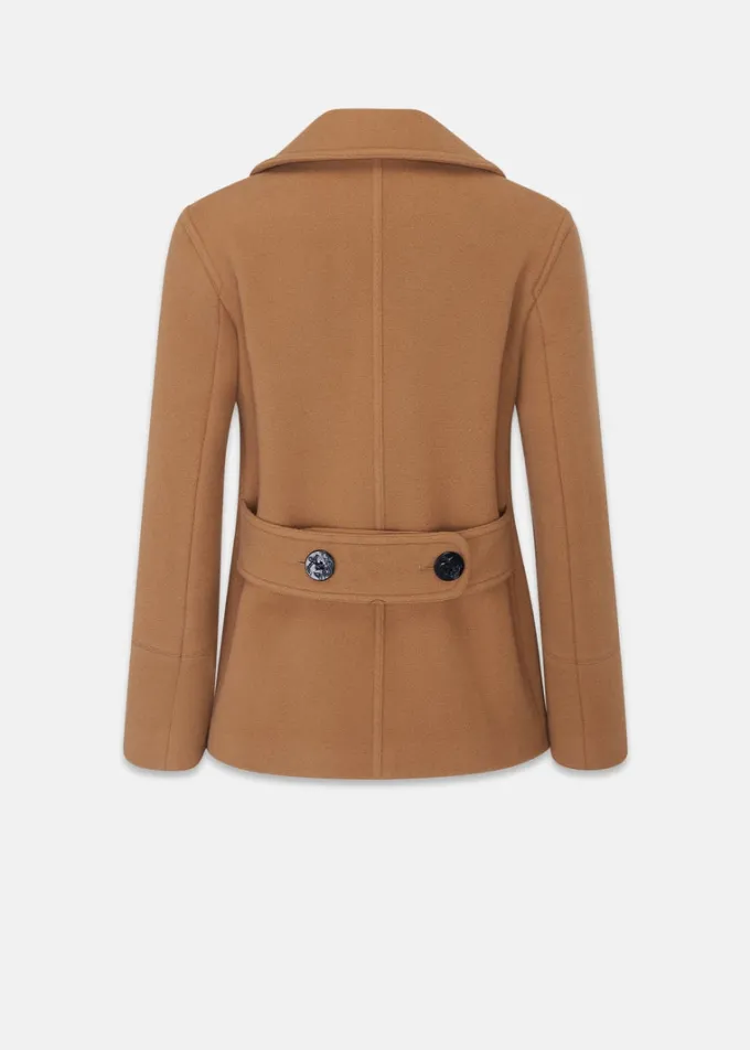 Peacoats*Gloverall Bronte Peacoat Camel