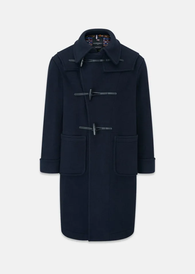 Duffle Coats*Gloverall Byron Duffle Coat Navy