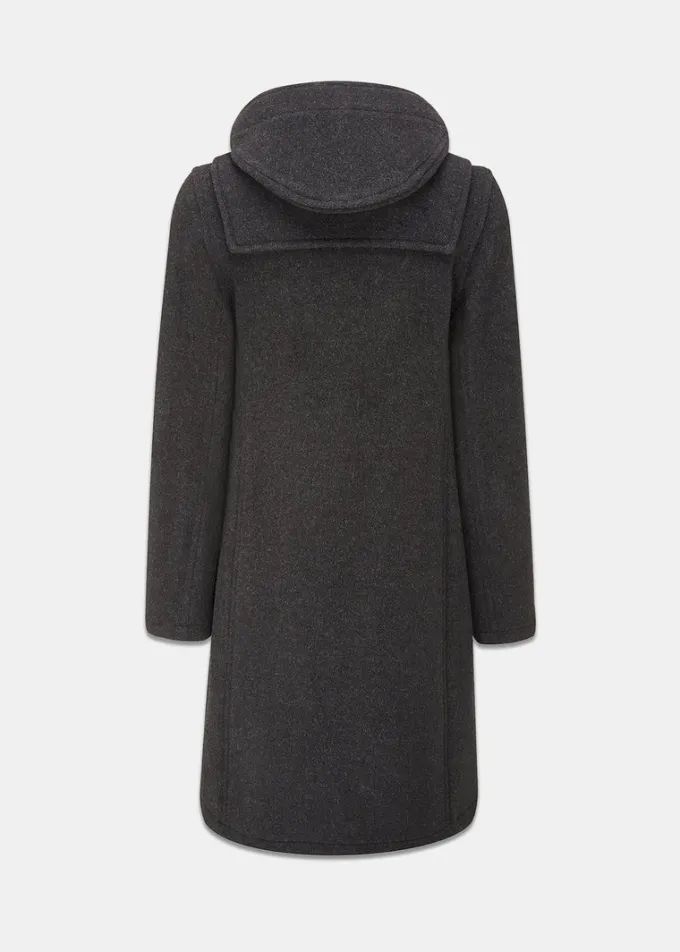Duffle Coats*Gloverall Long Panelled Duffle Coat Charcoal