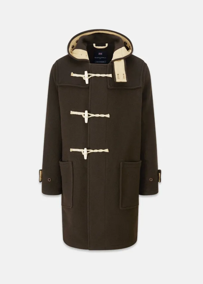 Duffle Coats*Gloverall Original Monty Duffle Coat Brown