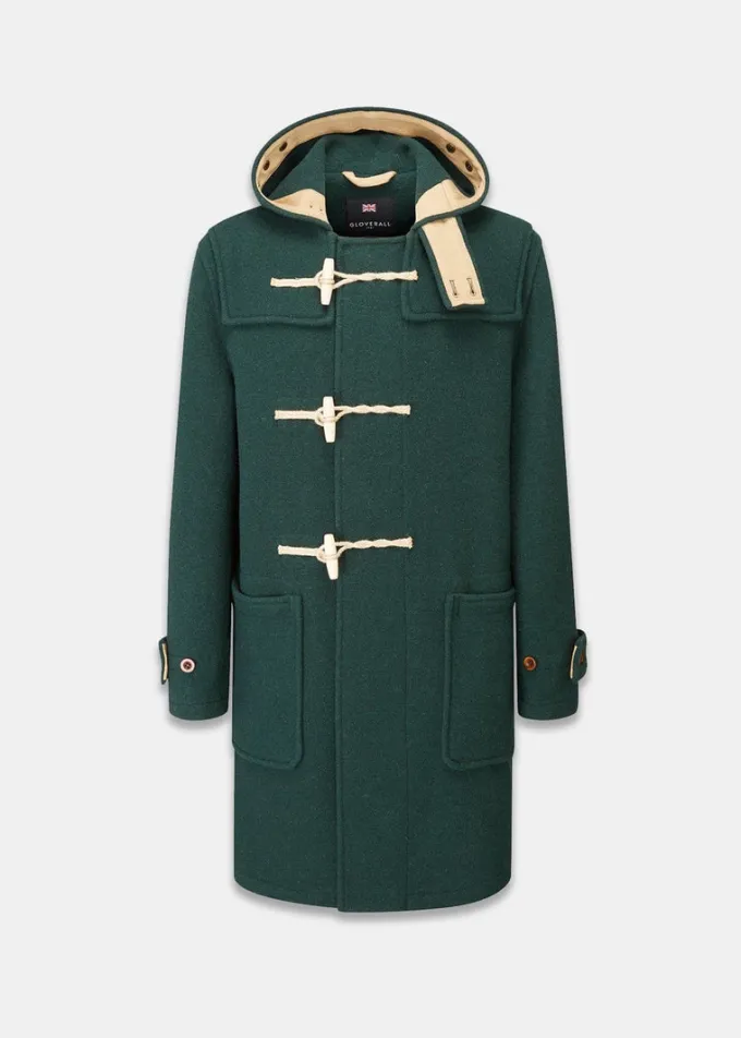 Duffle Coats*Gloverall Original Monty Duffle Coat Pine Green