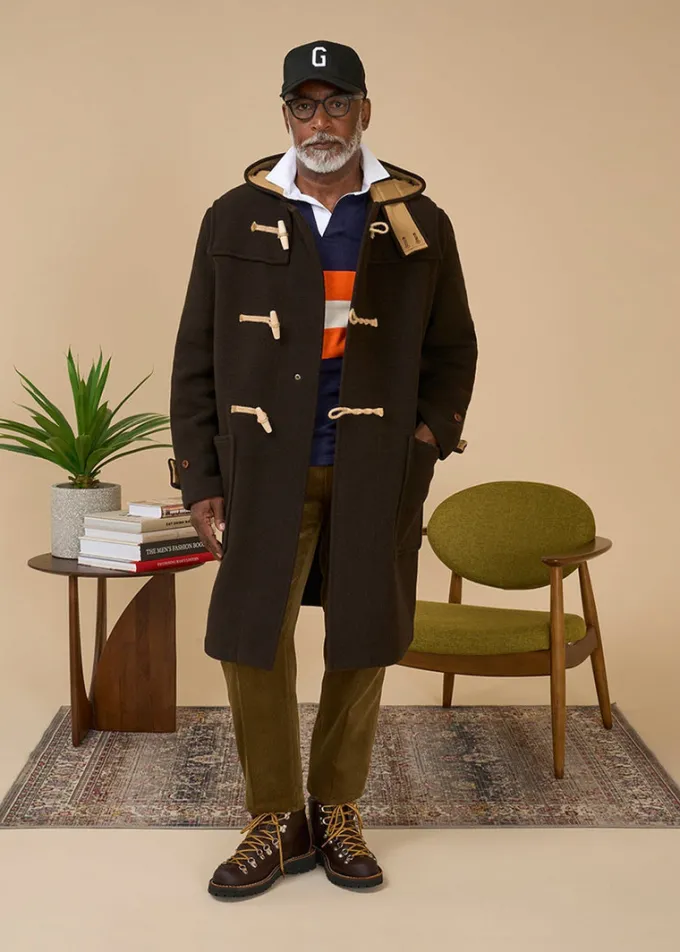 Duffle Coats*Gloverall Original Monty Duffle Coat Brown