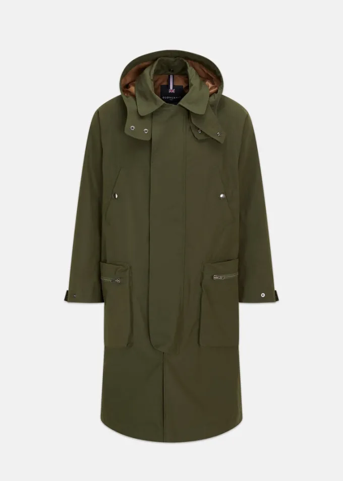 Overcoats*Gloverall Stanley Parka Olive