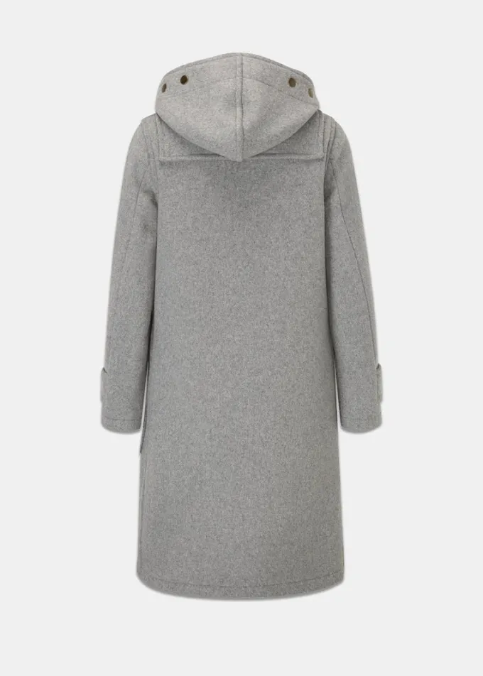 Duffle Coats*Gloverall Unlined Slim Fit Duffle Coat Grey