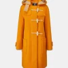 Duffle Coats*Gloverall Women's Original Monty Duffle Coat Yellow