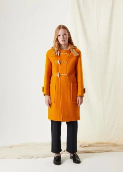Duffle Coats*Gloverall Women's Original Monty Duffle Coat Yellow